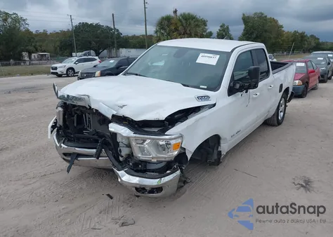 2022 Ram 1500 Big Horn 4X2 6'4 Box из США, поврежденный, VIN 1C6RREBG8NN219567